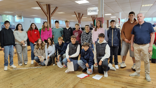 Lire la suite à propos de l’article Visite de Roc&rsquo;Han Maille pour le groupe Découverte Professionnelle