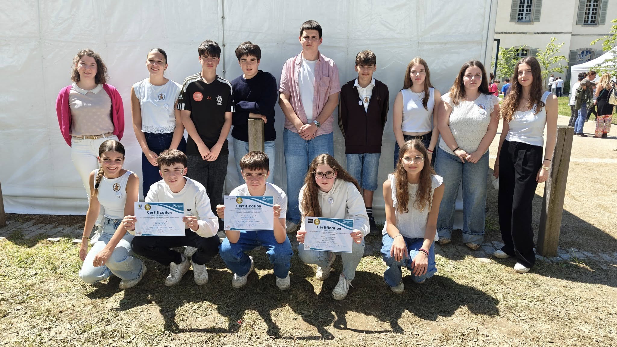 Lire la suite à propos de l’article Festival des mini-entreprises : 3 médailles d&rsquo;or